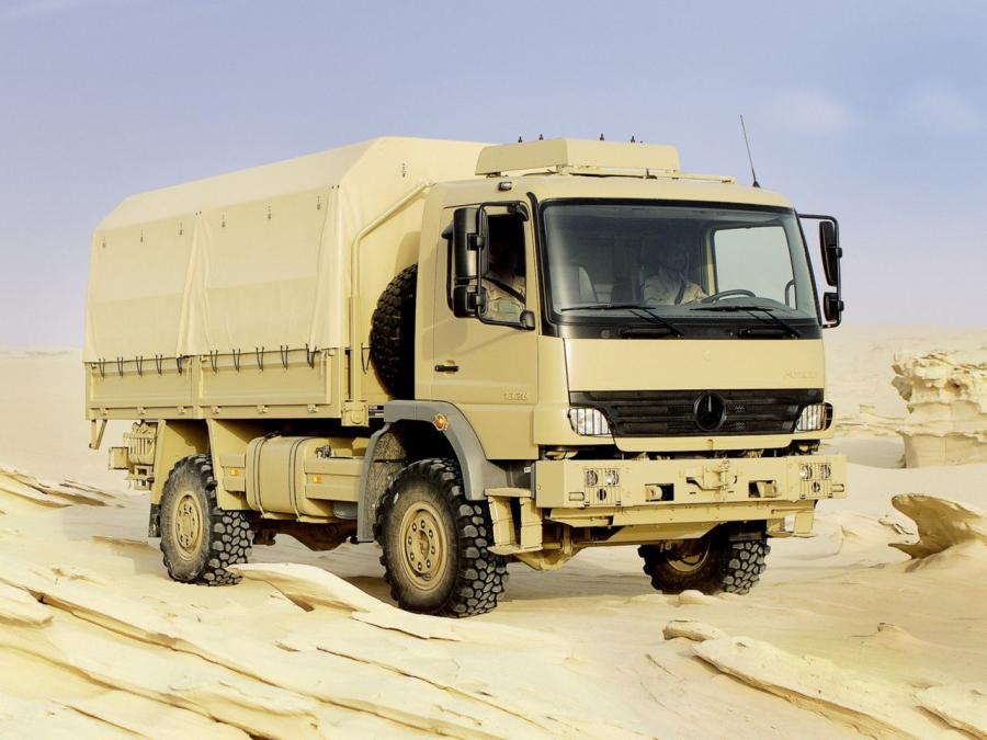  Mercedes-Benz Atego 1328 4x4 Military Truck 2005 года  (фото 1 из 1)